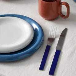 HAY Platos Pequeños|Platos Llanos<Plato Barro, Off-white, Ø18 cm, pack de 2 Blanco