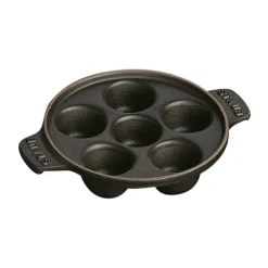 STAUB Sartenes Y Ollas De Hierro Fundido<Plato de caracoles de hierro fundido Ø14 cm, Negro