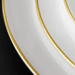 Villeroy & Boch Plato de ensalada Anmut Gold, blanco Color doradoBlanco Hot