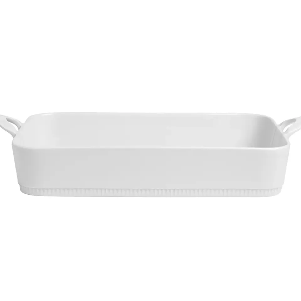 Pillivuyt Fuentes De Horno<Plato de lasaña con asas Toulouse, Blanco