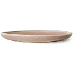 HKliving Platos Llanos<Plato de mesa Home Chef Ø26 cm, Rustic pink Rosa