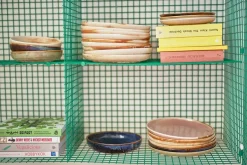 HKliving Platos Llanos<Plato de mesa Home Chef Ø26 cm, Rustic pink Rosa