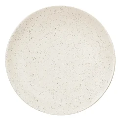 Broste Copenhagen Plato de mesa Nordic Vanilla Ø26 cm, Cream with grains BeigeBlanco Online