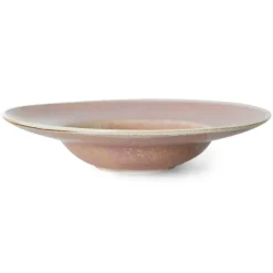 HKliving Platos Hondos<Plato de pasta Home Chef Ø28,5 cm, Rustic pink Rosa