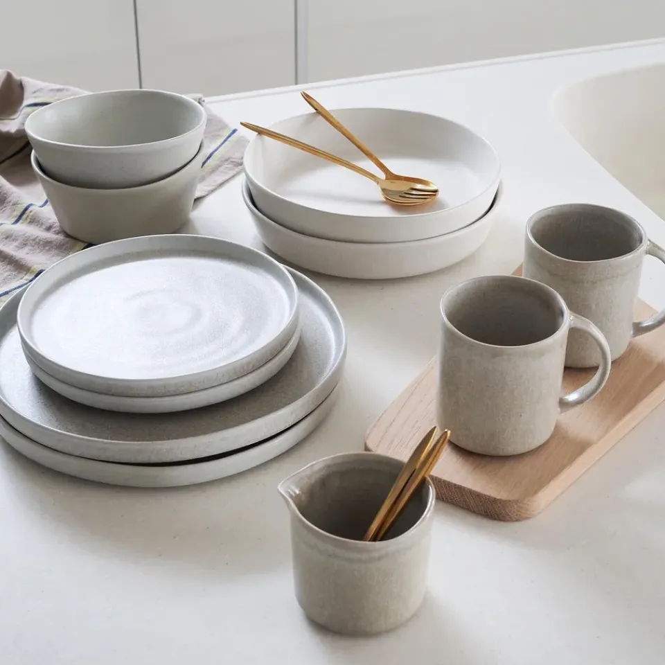 Scandi Living Platos Hondos<Plato de pasta Sandsbro, Offwhite, Ø23 cm Blanco