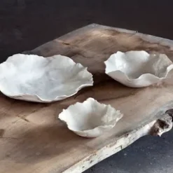Olsson & Jensen Bandejas Y Fuentes De Servir<Plato de porcelana , pequeño Blanco