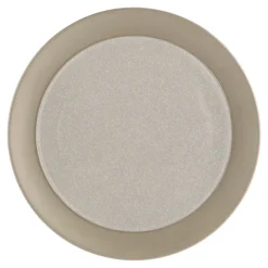 Scandi Living Plato de postre Fossil Ø21 cm, Beige Sale