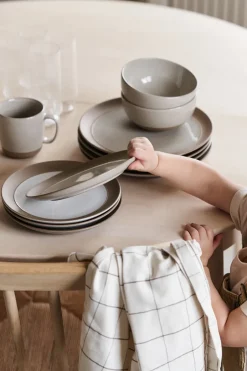 Scandi Living Platos Pequeños<Plato de postre Fossil Ø21 cm, Blanco