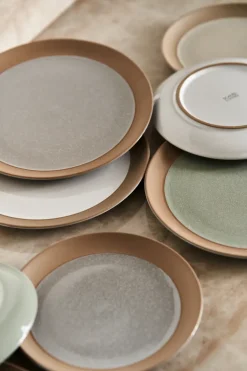 Scandi Living Platos Pequeños<Plato de postre Fossil Ø21 cm, Verde