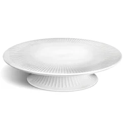 Kähler Plato de tarta con pie Hammershøi Ø30 cm, Blanco Outlet