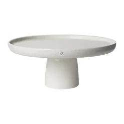 ERNST Plato de tarta Ø27 cm, Vainilla Blanco Best