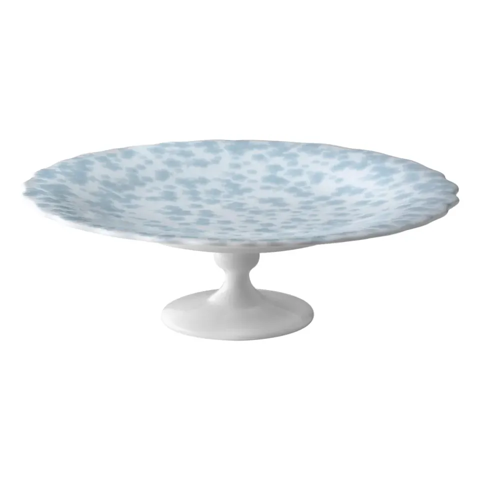 Wik & Walsøe Plato de tarta Slåpeblom Ø21 cm, Azul Outlet