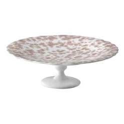 Wik & Walsøe Plato de tarta Slåpeblom Ø21 cm, Rosa Blanco Online
