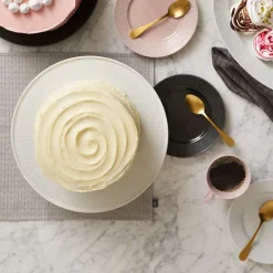 Rörstrand Platos Para Tarta<Plato de tarta Swedish Grace 31 cm, nieve Blanco