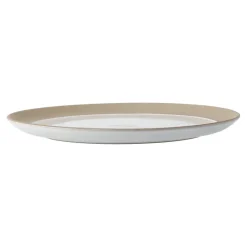 Scandi Living Platos Llanos<Plato Fossil Ø26 cm, Blanco