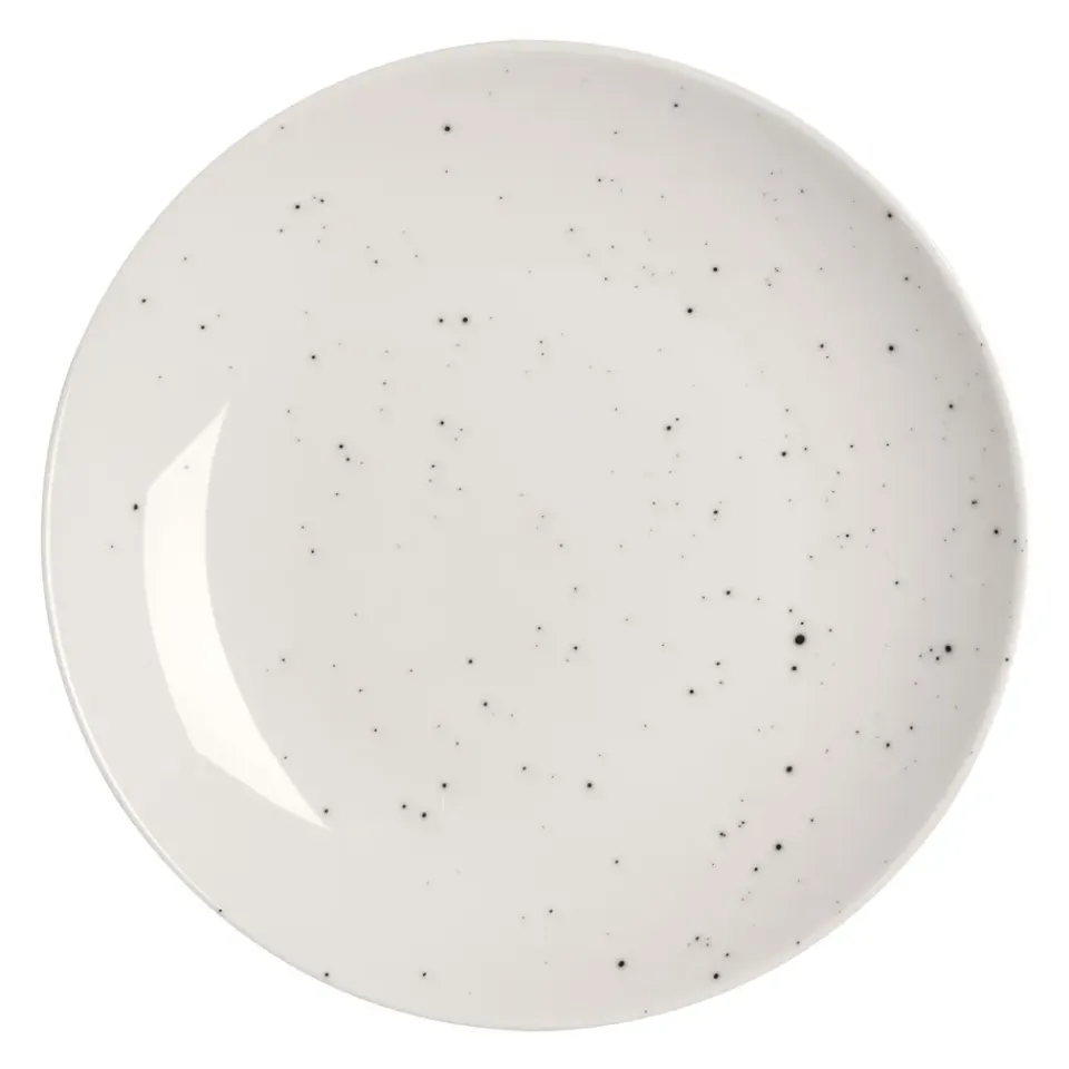 Scandi Living Plato Freckle Ø20 cm, Blanco Sale