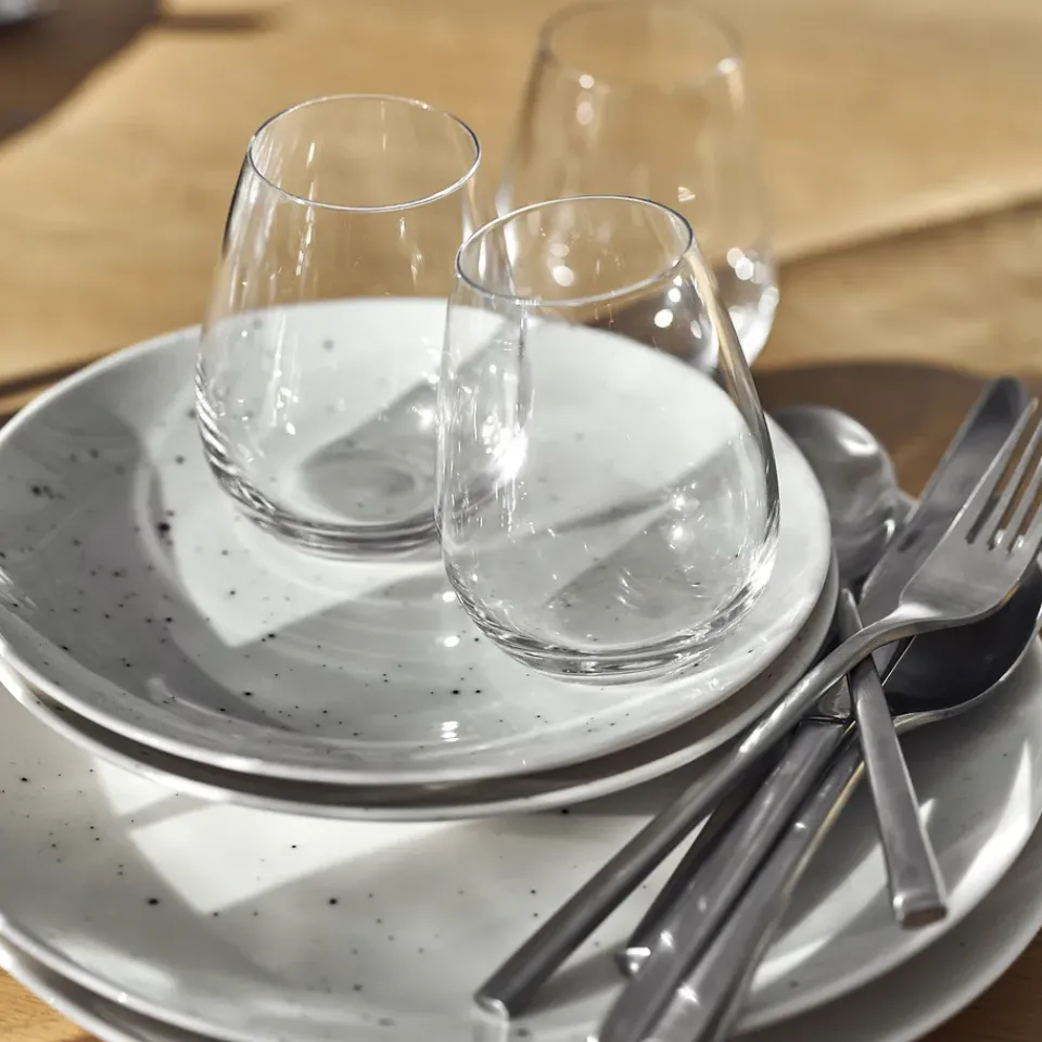Scandi Living Plato Freckle Ø20 cm, Blanco Sale
