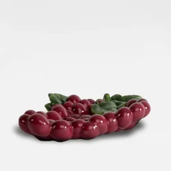 Byon Bandejas Y Fuentes De Servir<Plato Grape 21x28 cm, Lila Púrpura
