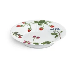 Kähler Plato Hammershøi Summer Ø21 cm, Summer berries Blanco Outlet