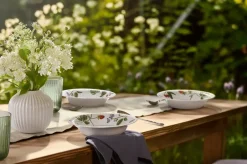 Kähler Plato Hammershøi Summer Ø21 cm, Summer berries Blanco Outlet