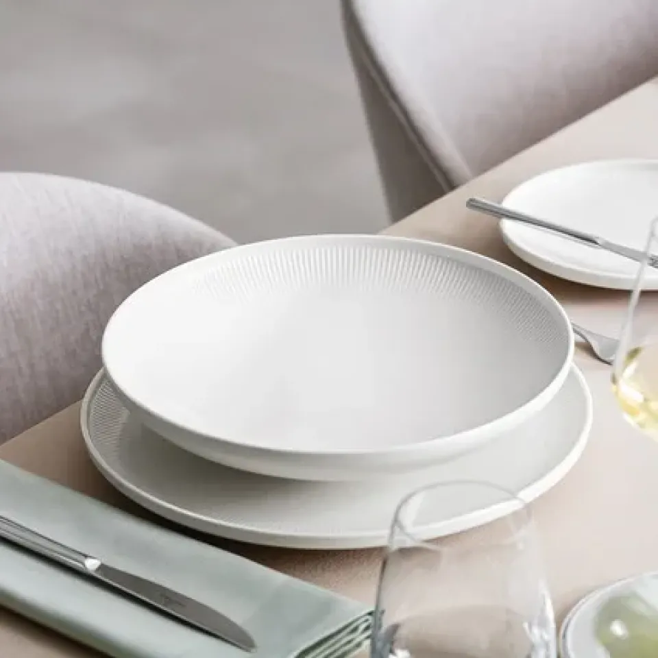 Villeroy & Boch Ensaladeras|Boles Para Servir<Plato hondo Afina Ø25 cm, Blanco