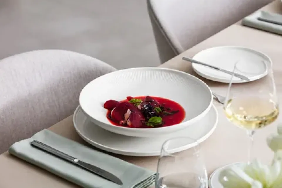 Villeroy & Boch Ensaladeras|Boles Para Servir<Plato hondo Afina Ø25 cm, Blanco