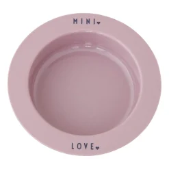Design Letters Plato hondo favorit mini, Lavender-love Púrpura Sale