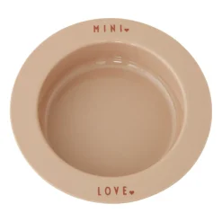 Design Letters Plato hondo favorit mini, -love Beige Sale
