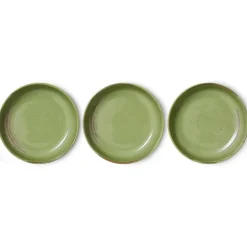 HKliving Plato hondo Home Chef large Ø21,5 cm, Moss green Verde