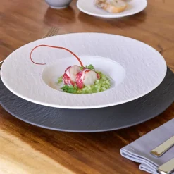 Villeroy & Boch Platos Hondos<Plato hondo Manufacture Rock Ø28 cm, Blanc Blanco