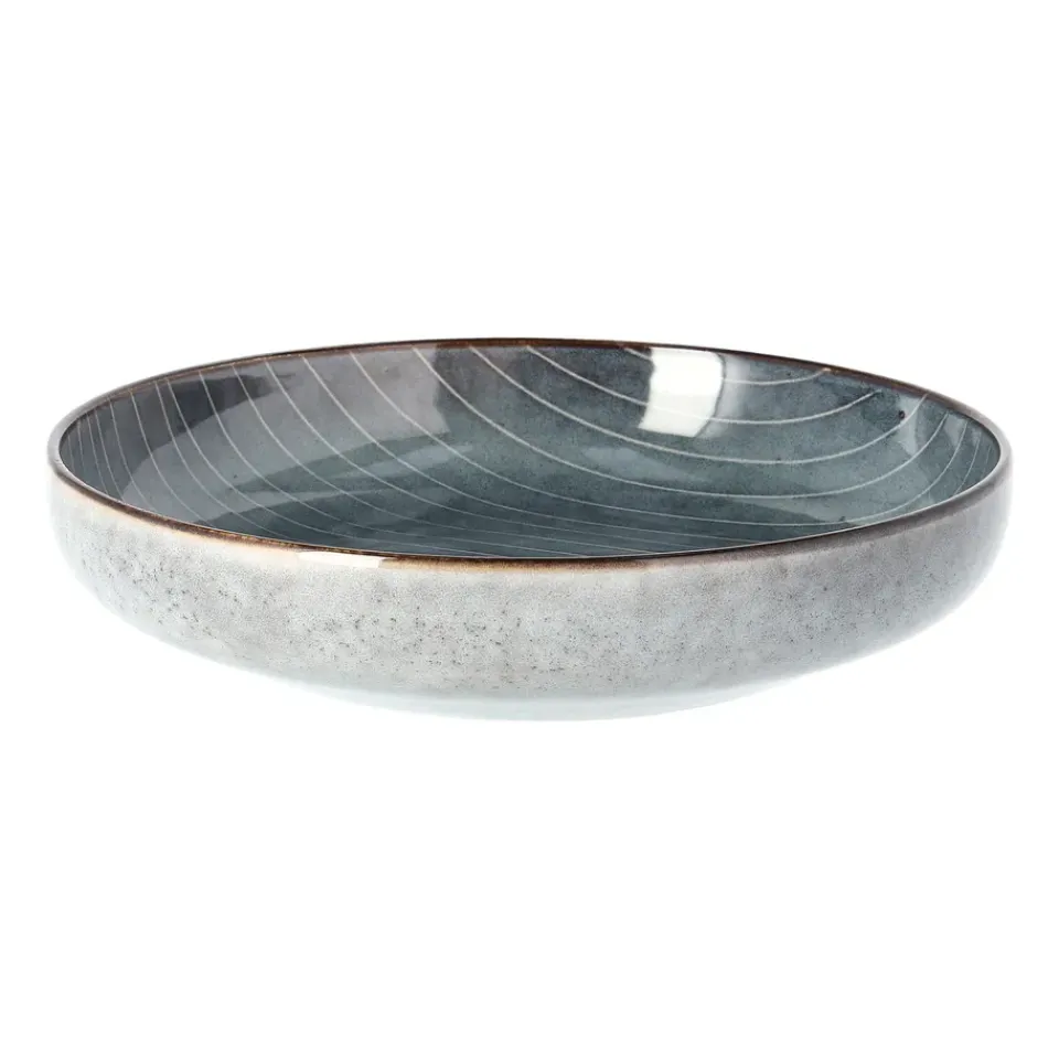 Broste Copenhagen Platos Hondos<Plato hondo Nordic Sea, 22,5 cm Azul