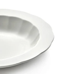 Serax Platos Hondos<Plato hondo Silhouette M Ø23,7 cm set de 4, White Blanco