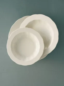 Serax Platos Hondos<Plato hondo Silhouette M Ø23,7 cm set de 4, White Blanco
