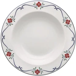 Rörstrand Platos Hondos<Plato hondo Sundborn, Ø 24 cm AzulRojo