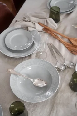Rörstrand Platos Hondos<Plato hondo Swedish Grace Ø25 cm, Niebla Gris