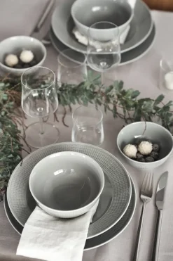 Rörstrand Platos Hondos<Plato hondo Swedish Grace Ø25 cm, Niebla Gris