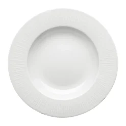 Rörstrand Plato hondo Swedish Grace Ø25 cm, nieve Blanco Hot