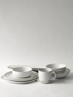 Tell Me More Platos Hondos<Plato hondo Vince Ø22,5 cm, Blanco