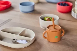 OYOY Vajillas Infantiles<Plato infantil Enkei suction, Beige