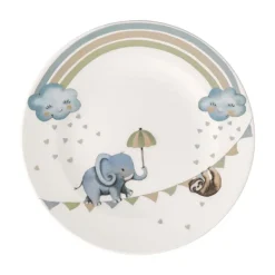 Villeroy & Boch Vajillas Infantiles|Platos Llanos<Plato infantil Walk like an Elephant Ø21,5 cm, Multi Azul