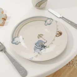 Villeroy & Boch Vajillas Infantiles|Platos Llanos<Plato infantil Walk like an Elephant Ø21,5 cm, Multi Azul