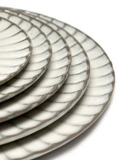 Serax Platos Llanos<Plato Inku S Ø18 cm, White Blanco