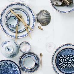Rörstrand Plato llano Ostindia, Ø 21 cm Azul Discount