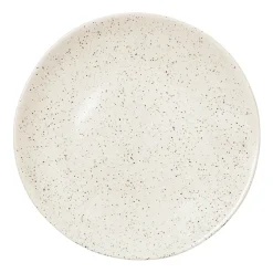 Broste Copenhagen Plato Nordic Vanilla Ø20 cm, Cream with grains BeigeBlanco Online