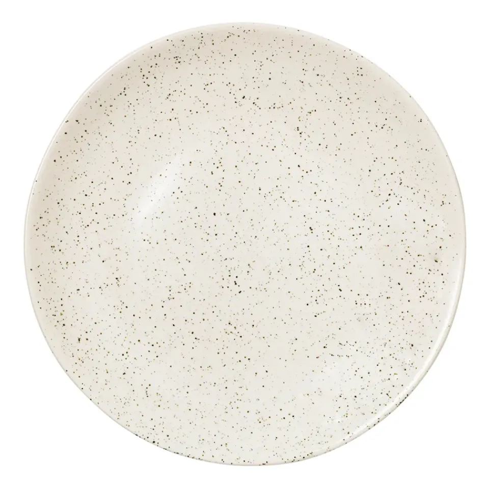 Broste Copenhagen Plato Nordic Vanilla Ø20 cm, Cream with grains BeigeBlanco Online
