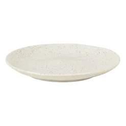 Broste Copenhagen Plato Nordic Vanilla Ø20 cm, Cream with grains BeigeBlanco Online