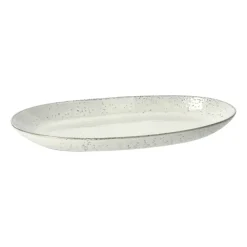 Broste Copenhagen Bandejas Y Fuentes De Servir<Plato ovalado Nordic Sand, 30x17 cm Beige