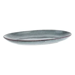 Broste Copenhagen Plato ovalado Nordic Sea, 13,6x22 cm Azul Discount
