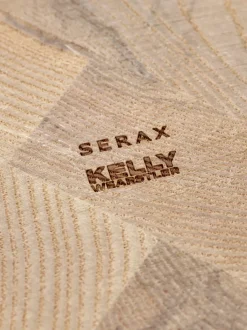 Serax Plato para galletas 2 pisos Dune 01, Ash Marrón Best