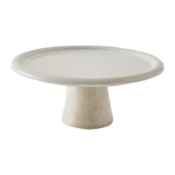 Tell Me More Plato para tarta Granada, Crema, Ø26x11 cm Beige Discount